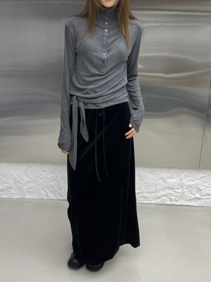 NOVUS韓國直郵㊣女裝新款人氣25秋冬休閑熱賣真品長袖T恤高領NOVUS長袖T恤