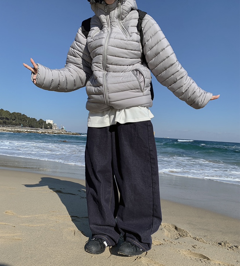 OURWAVE/OUR ROOM韓國代購㊣女士新款人氣熱賣職業短款棉服Our Wave/Our Room短款棉服