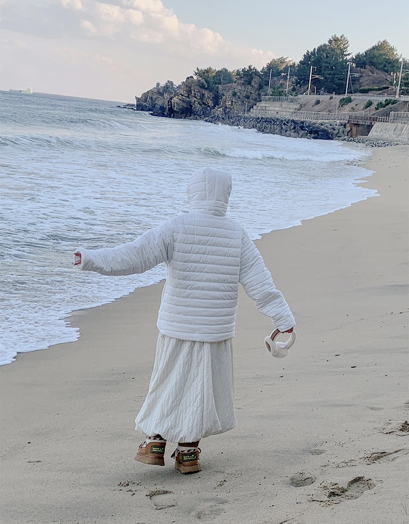 OURWAVE/OUR ROOM韓國代購㊣女士新款人氣熱賣職業短款棉服Our Wave/Our Room短款棉服