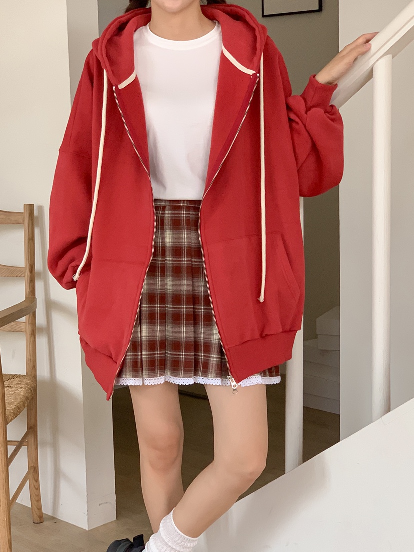 YES東大門㊣實拍女士新品推薦職業25秋冬休閑時尚夾克拉鏈加絨YES夾克