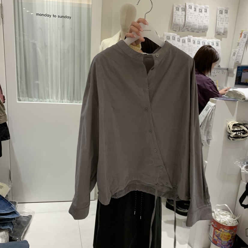 MONDAY TO SUNDAY東大門㊣實拍女裝新品休閑職業襯衫蕾絲衫MONDAY TO SUNDAY襯衫/蕾絲衫圖色1