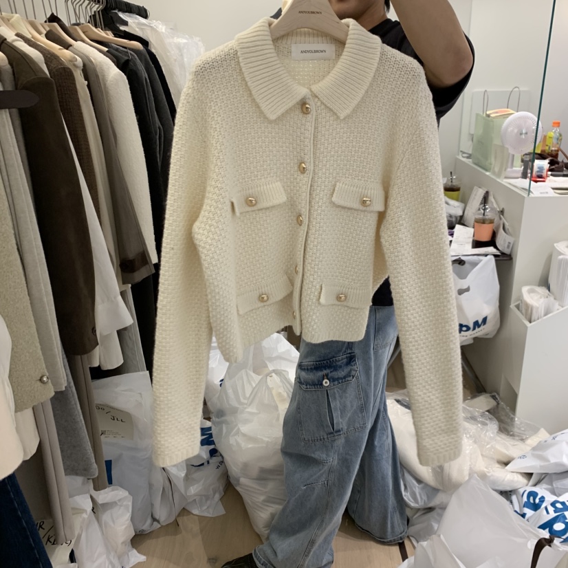 ANDYOUBROWN東大門㊣直郵女士新品時尚職業推薦真品熱賣針織衫ANDYOUBROWN針織衫圖色2
