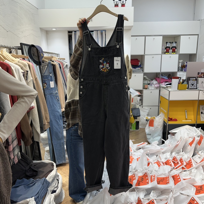 DE LINE東大門㊣實拍女裝新品熱賣職業人氣真品推薦背帶褲DE LINE背帶褲圖色2
