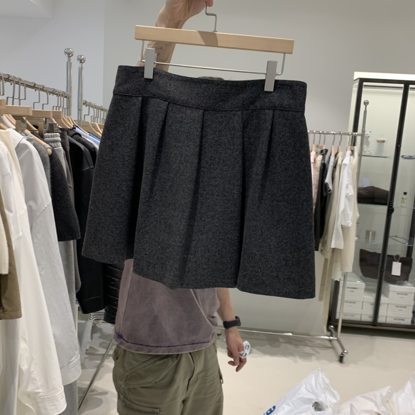 THE BRUNCH東大門㊣代購女士新款25秋冬人氣職業短裙百褶褶裙THE BRUNCH短裙