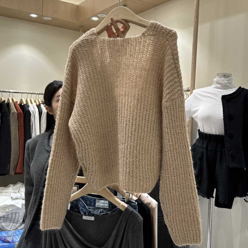 VINTAGE VIBE東大門㊣代購女士新品真品推薦人氣針織衫兩面穿VINTAGE VIBE針織衫