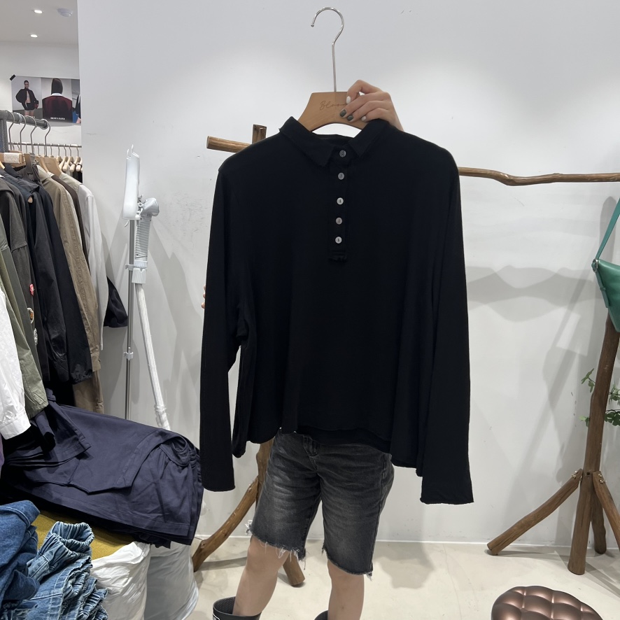 BLOOM東大門㊣實拍女裝新品時尚職業休閑人氣熱賣真品長袖T恤BLOOM-S長袖T恤圖色3