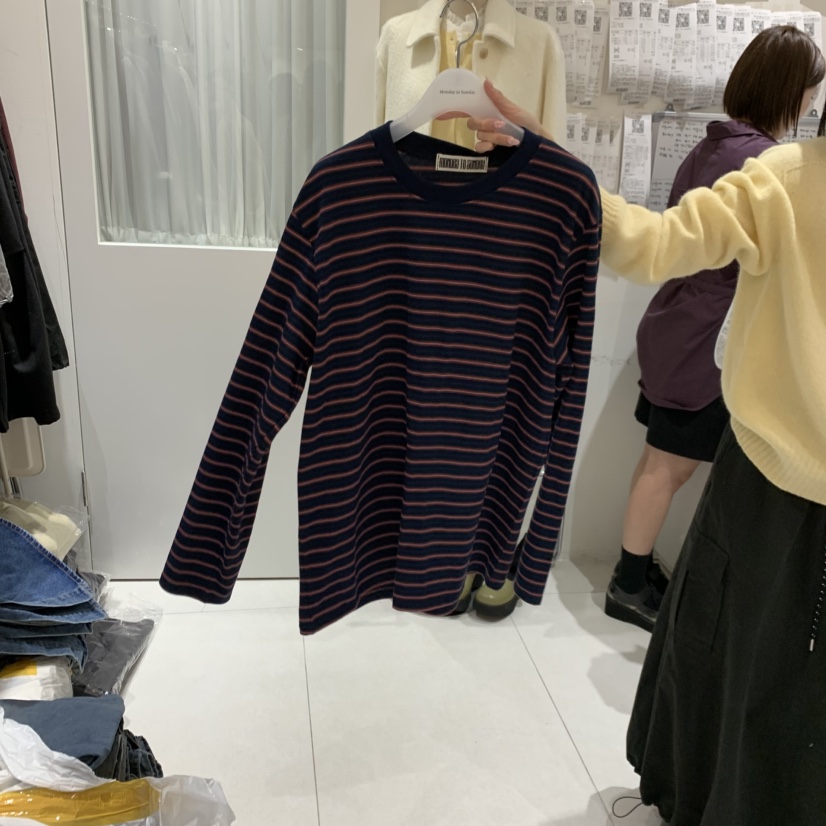 MONDAY TO SUNDAY東大門㊣代購女裝新款時尚熱賣25秋冬長袖T恤MONDAY TO SUNDAY長袖T恤圖色3