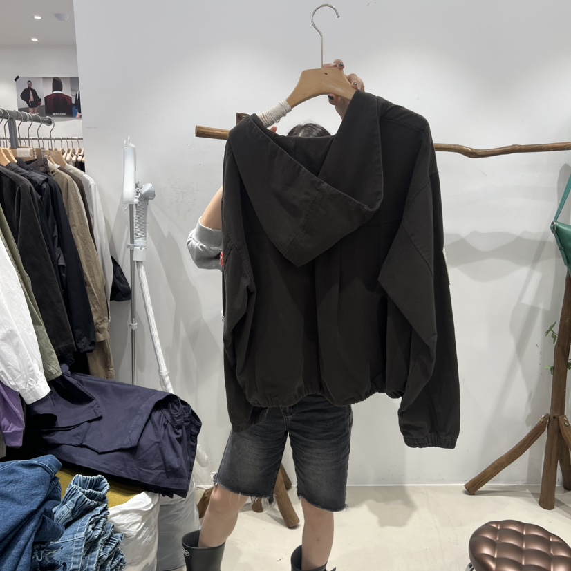 BLOOM東大門㊣實拍女裝新品真品人氣休閑推薦熱賣25秋冬衛衣兜帽BLOOM-S衛衣