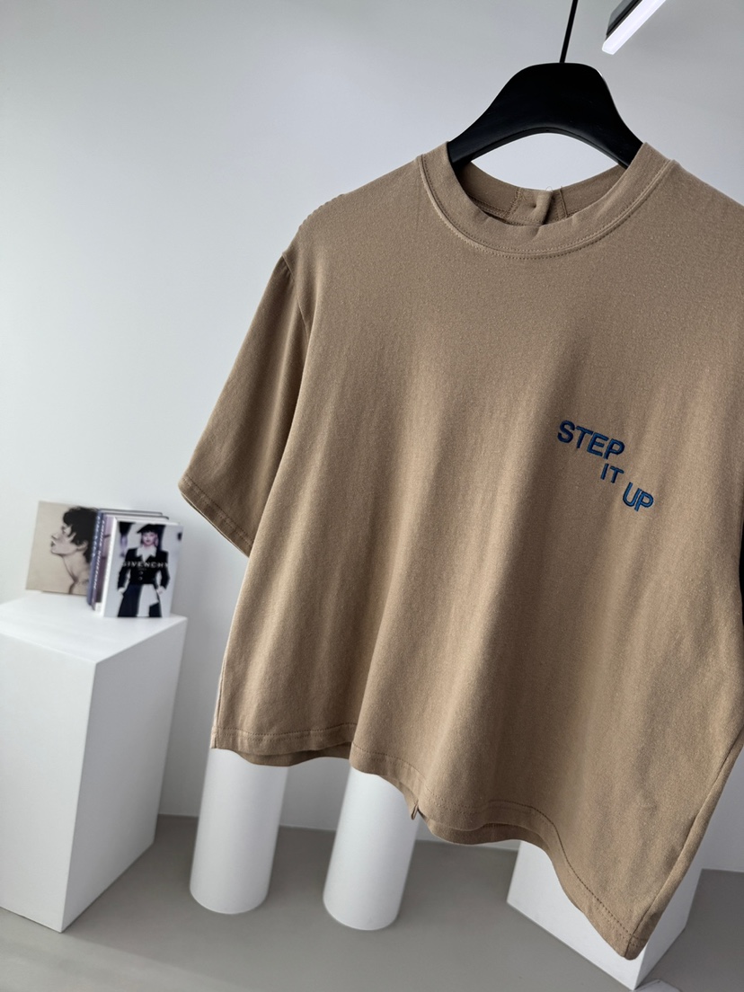 RED-A韓國代購㊣女士新品真品推薦休閑時尚職業人氣T恤紐扣RED-AT恤