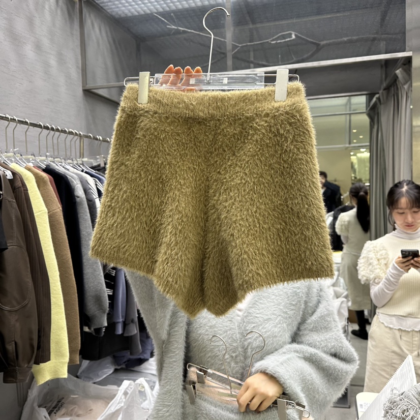 UOOV韓國代購㊣女裝新款休閑推薦熱賣人氣職業25秋冬真品短褲UOOV短褲