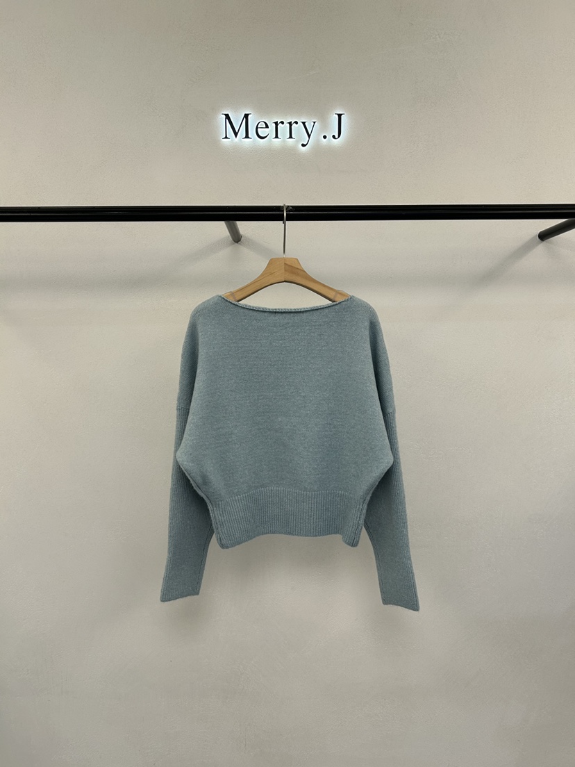 MERRY-J韓國代購㊣女士新款熱賣人氣真品休閑推薦職業針織衫MERRY-J針織衫