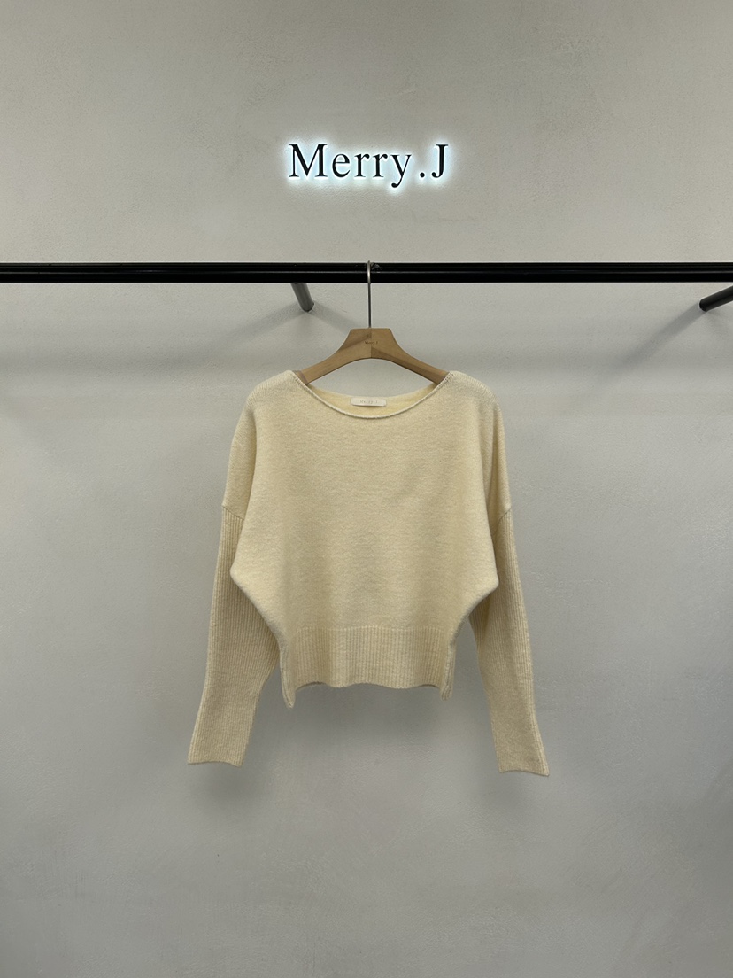 MERRY-J韓國代購㊣女士新款熱賣人氣真品休閑推薦職業針織衫MERRY-J針織衫圖色1
