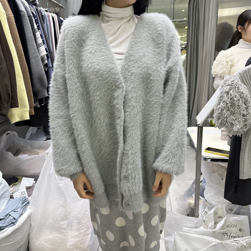UOOV東大門㊣實拍女裝新品職業25秋冬推薦休閑熱賣時尚針織衫UOOV針織衫圖色2
