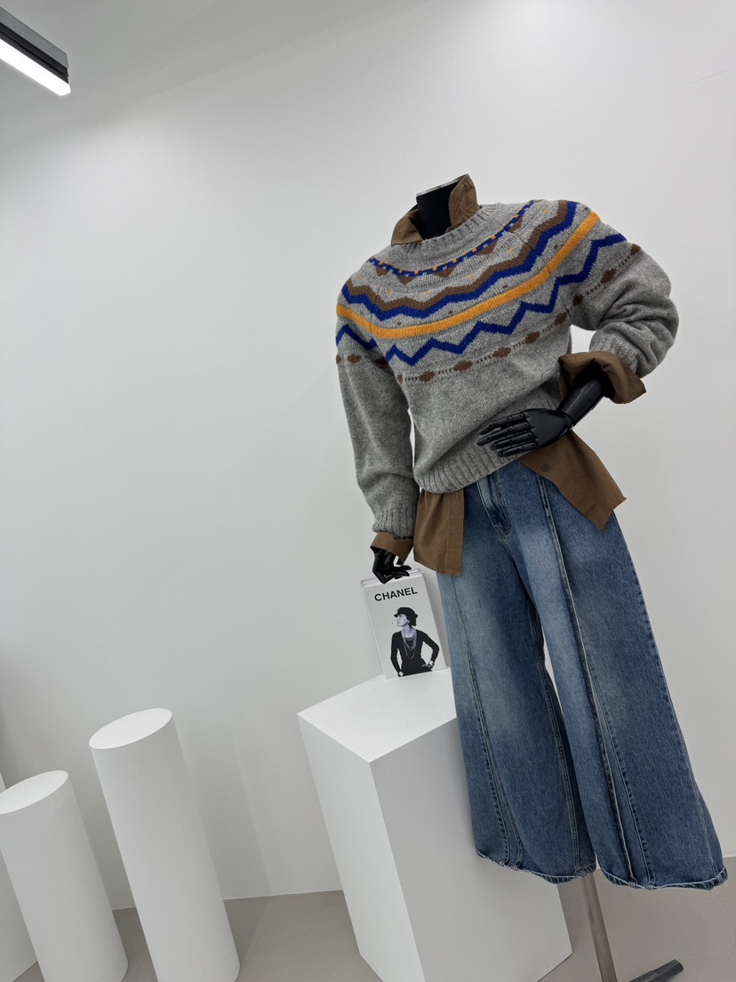 RED-A韓國直郵㊣女士新款熱賣時尚休閑人氣真品推薦25秋冬毛衣RED-A毛衣