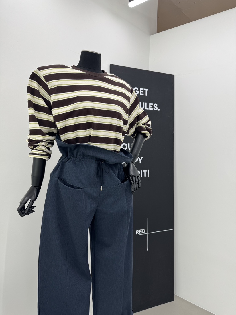 RED-A東大門㊣實拍女裝新品真品25秋冬人氣熱賣休閑長袖T恤RED-A長袖T恤