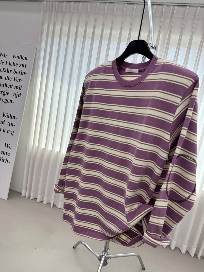RED-A東大門㊣實拍女裝新品真品25秋冬人氣熱賣休閑長袖T恤RED-A長袖T恤圖色2