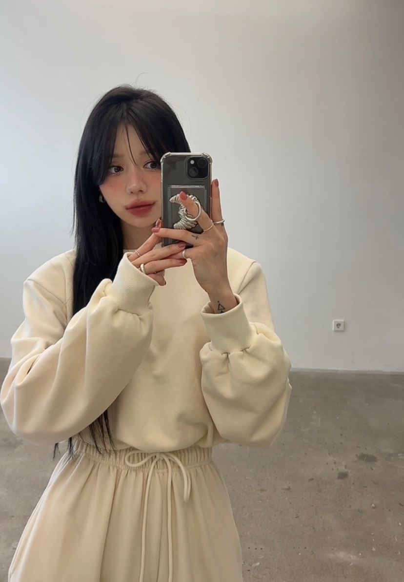 AMUSE SEOUL韓國代購㊣女裝新品人氣推薦熱賣真品時尚衛衣AMUSE SEOUL衛衣