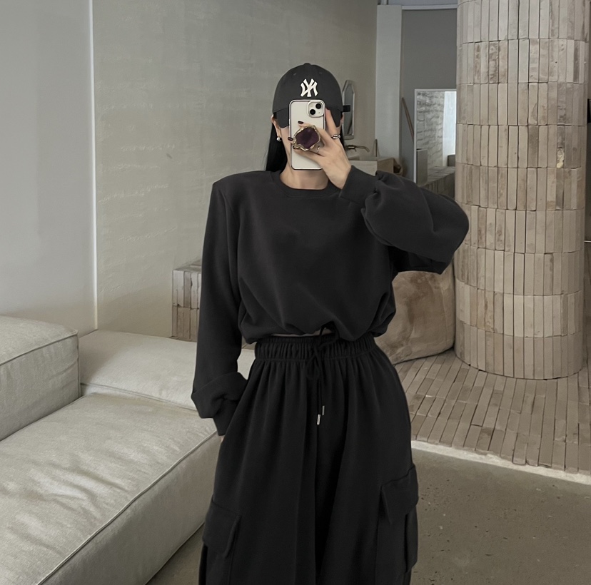 AMUSE SEOUL韓國代購㊣女裝新品人氣推薦熱賣真品時尚衛衣AMUSE SEOUL衛衣