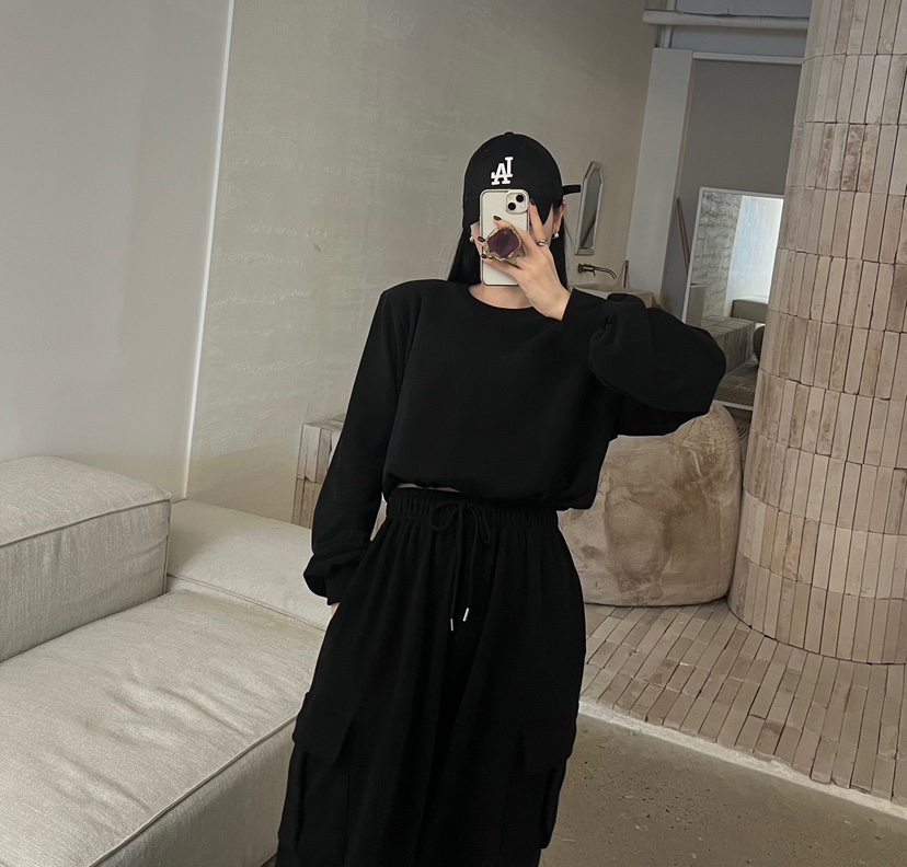 AMUSE SEOUL韓國代購㊣女裝新品人氣推薦熱賣真品時尚衛衣AMUSE SEOUL衛衣
