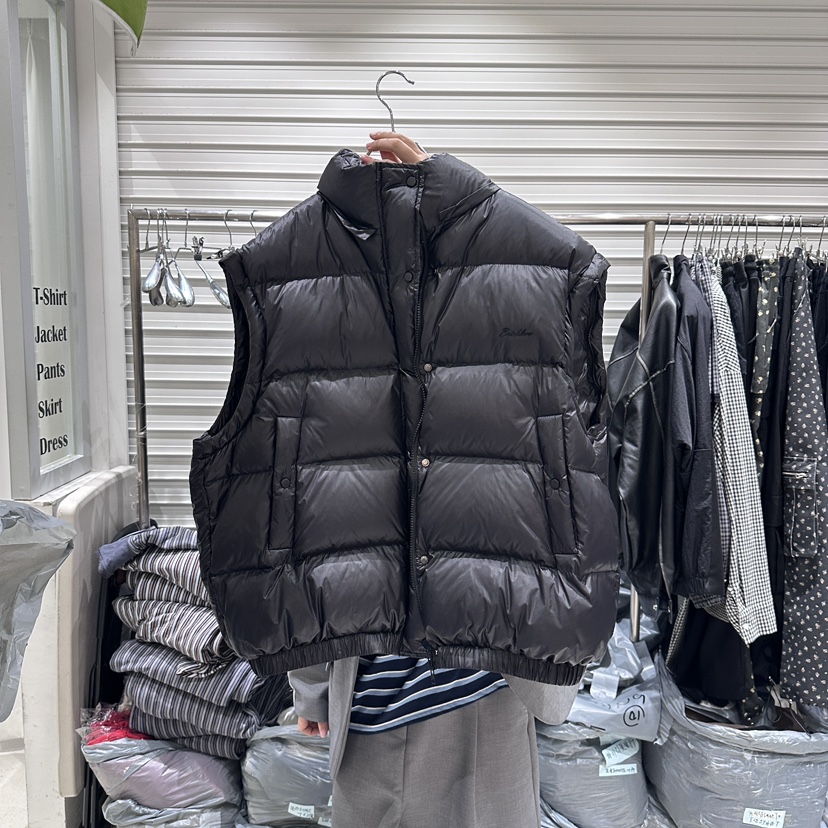 BRICKLANE東大門㊣實拍女士新款25秋冬短款羽絨服可拆卸填充BRICKLANE短款羽絨服