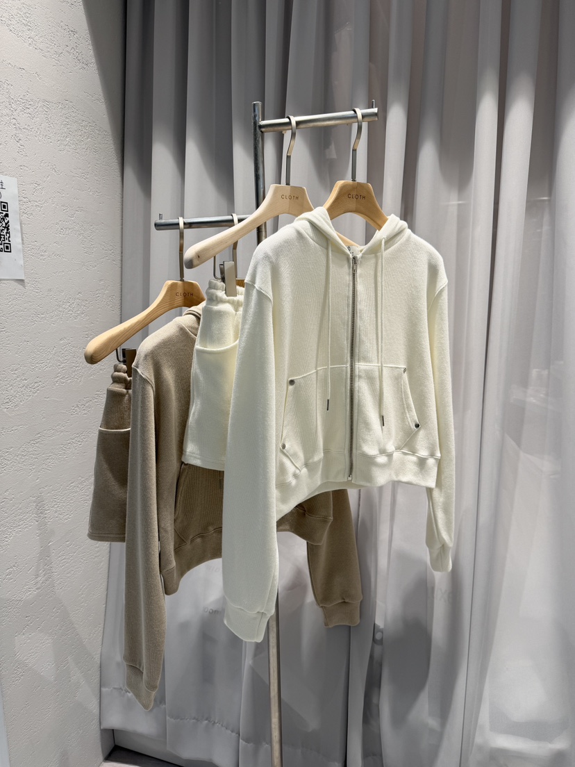 CLOTH韓國直郵㊣女裝新款推薦時尚25秋冬職業真品套裝套裝連帽CLOTH套裝