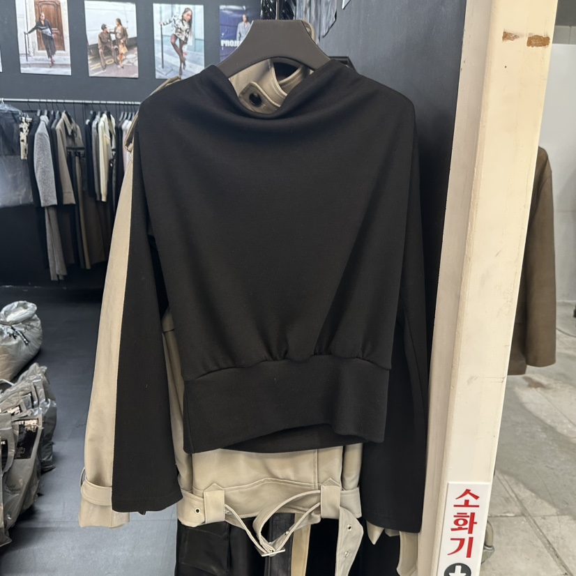PROJECT WAVE-P東大門㊣實拍女士新品休閑25秋冬真品長袖T恤PROJECT WAVE長袖T恤圖色4