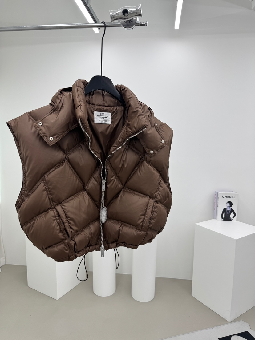 RED-A東大門㊣代購女裝新品時尚休閑25秋冬人氣職業馬甲絨RED-A馬甲圖色3