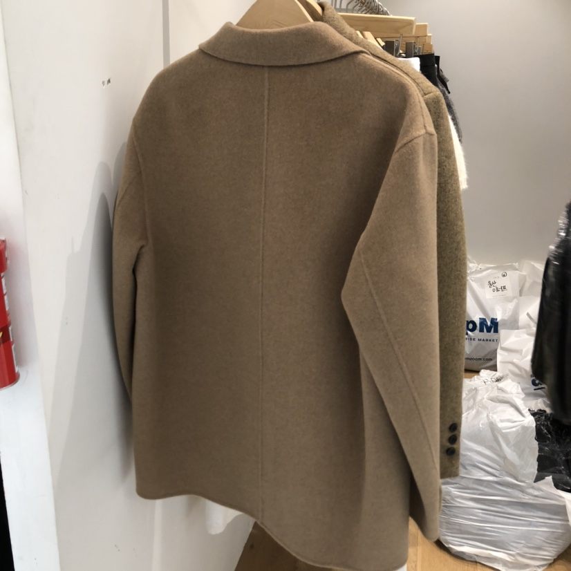 OUR-A東大門㊣代購女士新品休閑推薦職業25秋冬夾克手工制作OUR-A夾克