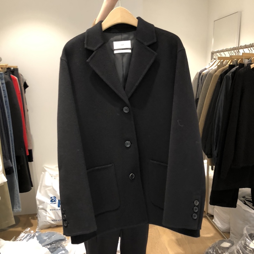 OUR-A東大門㊣代購女士新品休閑推薦職業25秋冬夾克手工制作OUR-A夾克圖色3
