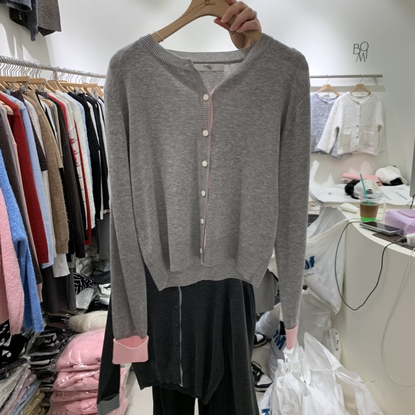 BY BOMI東大門㊣代購女裝新款時尚真品職業休閑熱賣針織衫BY BOMI針織衫圖色3