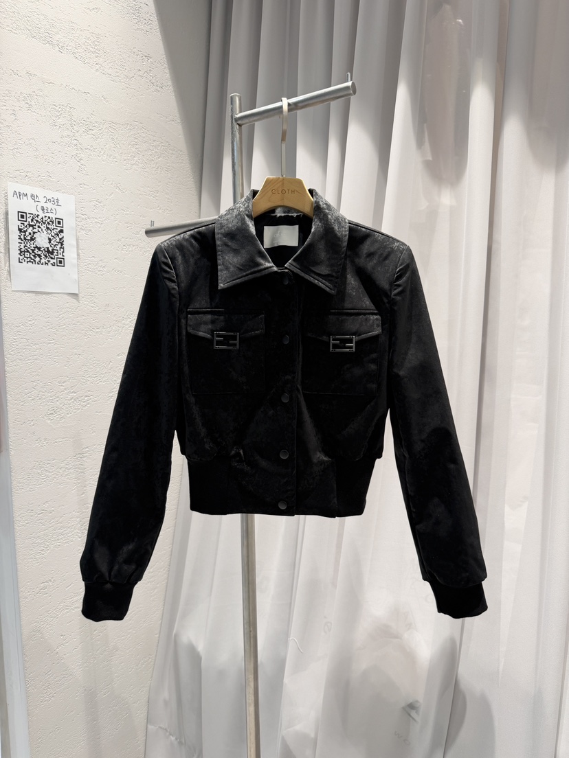 CLOTH東大門㊣代購女裝新品熱賣休閑推薦職業人氣夾克絨面革CLOTH夾克圖色1