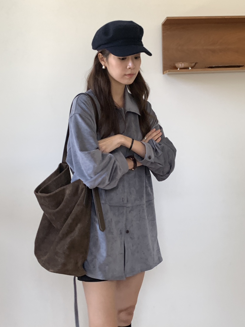 BAKING POWDER韓國直郵㊣女裝新款真品熱賣襯衫蕾絲衫含腰繩BAKING POWDER襯衫/蕾絲衫