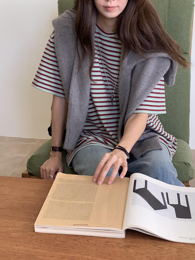 BAKING POWDER東大門㊣代購女裝新款真品休閑25秋冬熱賣T恤BAKING POWDERT恤