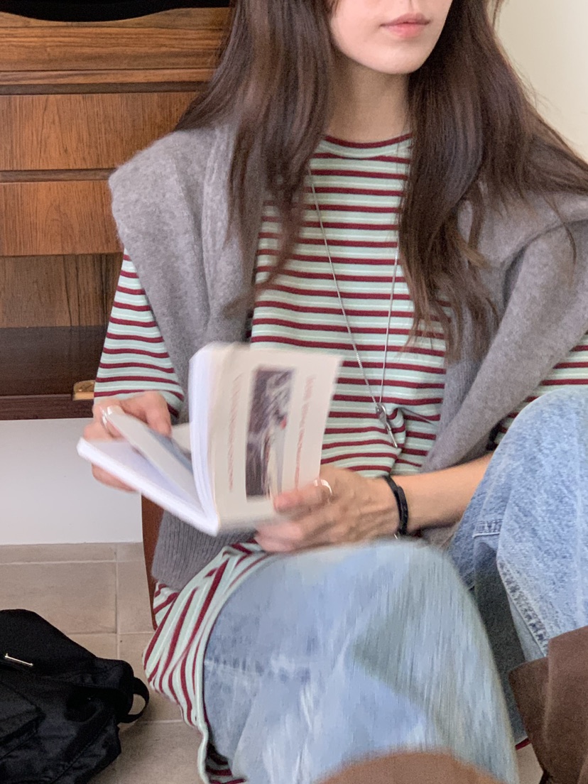 BAKING POWDER東大門㊣代購女裝新款真品休閑25秋冬熱賣T恤BAKING POWDERT恤