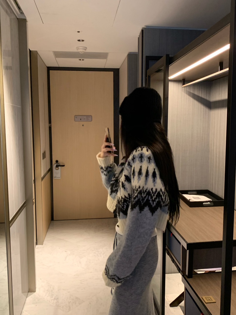 VIRKIN韓國直郵㊣女士新品25秋冬熱賣休閑人氣針織衫短款開衫VIRKIN針織衫