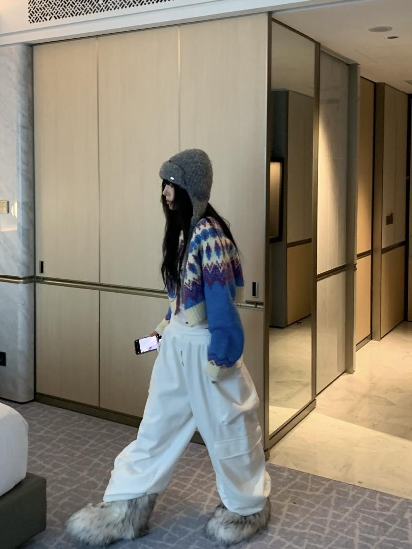 VIRKIN韓國直郵㊣女士新品25秋冬熱賣休閑人氣針織衫短款開衫VIRKIN針織衫
