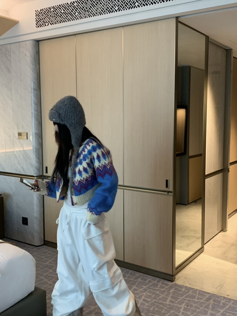 VIRKIN韓國直郵㊣女士新品25秋冬熱賣休閑人氣針織衫短款開衫VIRKIN針織衫