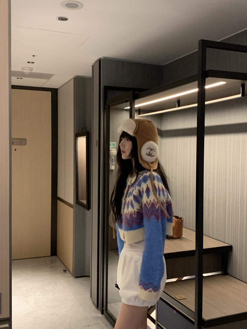 VIRKIN韓國直郵㊣女士新品25秋冬熱賣休閑人氣針織衫短款開衫VIRKIN針織衫