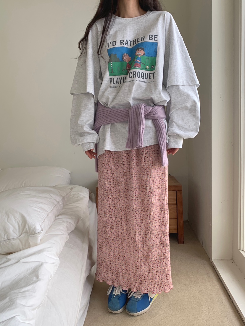 TOLL東大門㊣實拍女士新品時尚推薦休閑人氣真品長袖T恤史努比TOLL長袖T恤