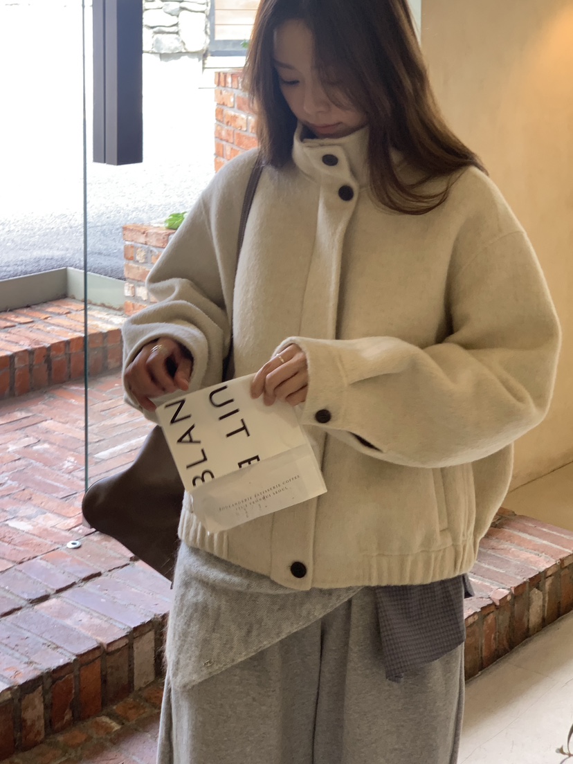 BAKING POWDER韓國直郵㊣女裝新品人氣真品熱賣時尚夾克手工BAKING POWDER夾克