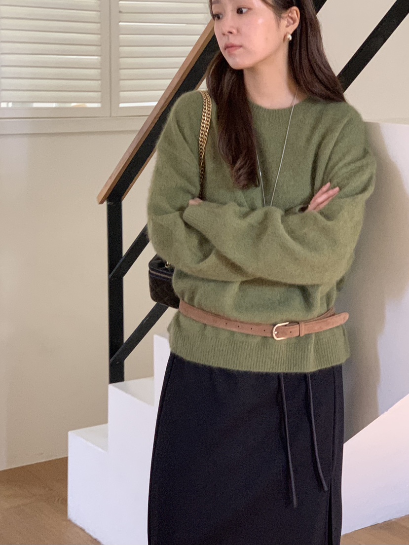 BAKING POWDER東大門㊣實拍女裝新品時尚25秋冬人氣針織衫BAKING POWDER針織衫