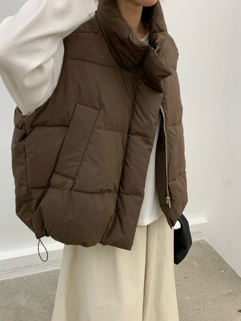 COBALT BLUE東大門㊣實拍女裝新款休閑真品時尚25秋冬馬甲COBALT BLUE馬甲圖色4
