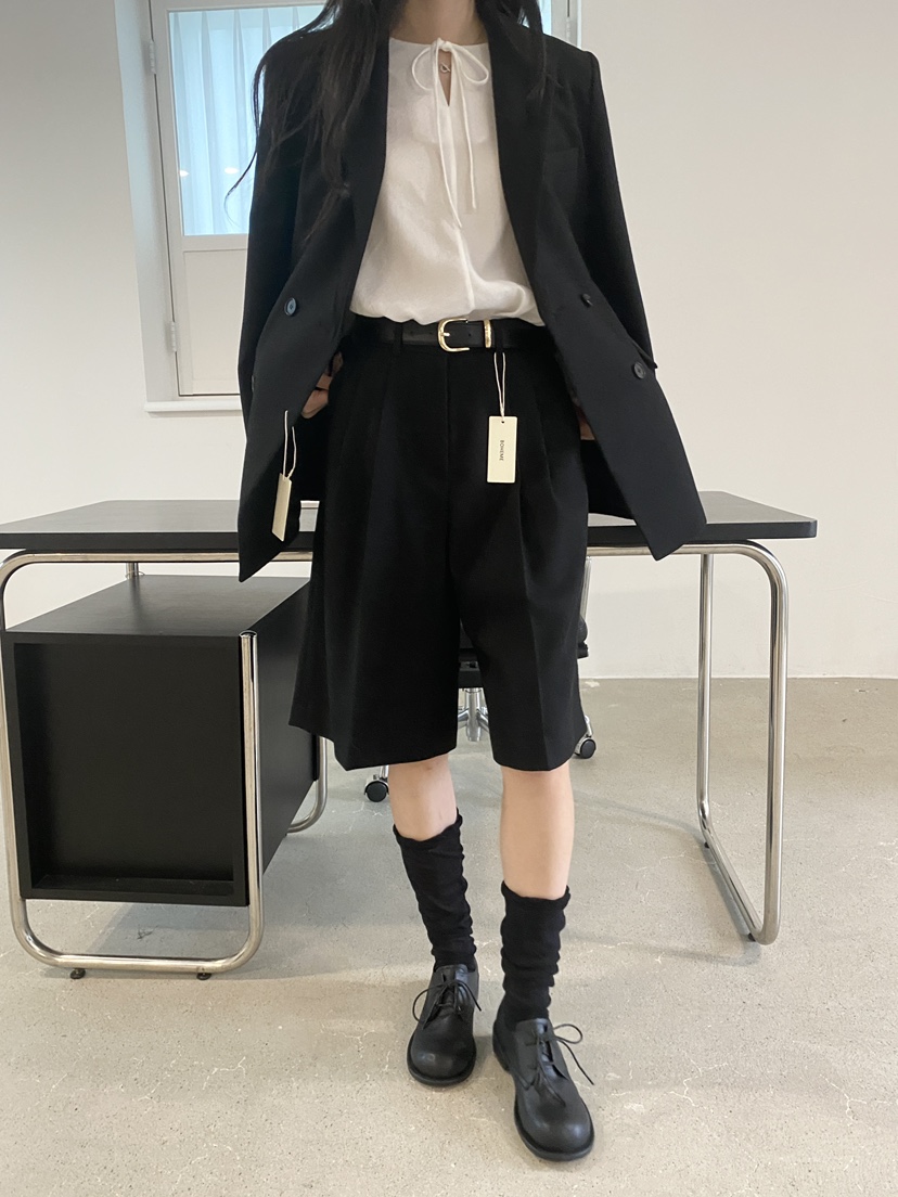 NDE韓國代購㊣女士新品真品熱賣人氣25秋冬休閑職業推薦短褲NDE短褲