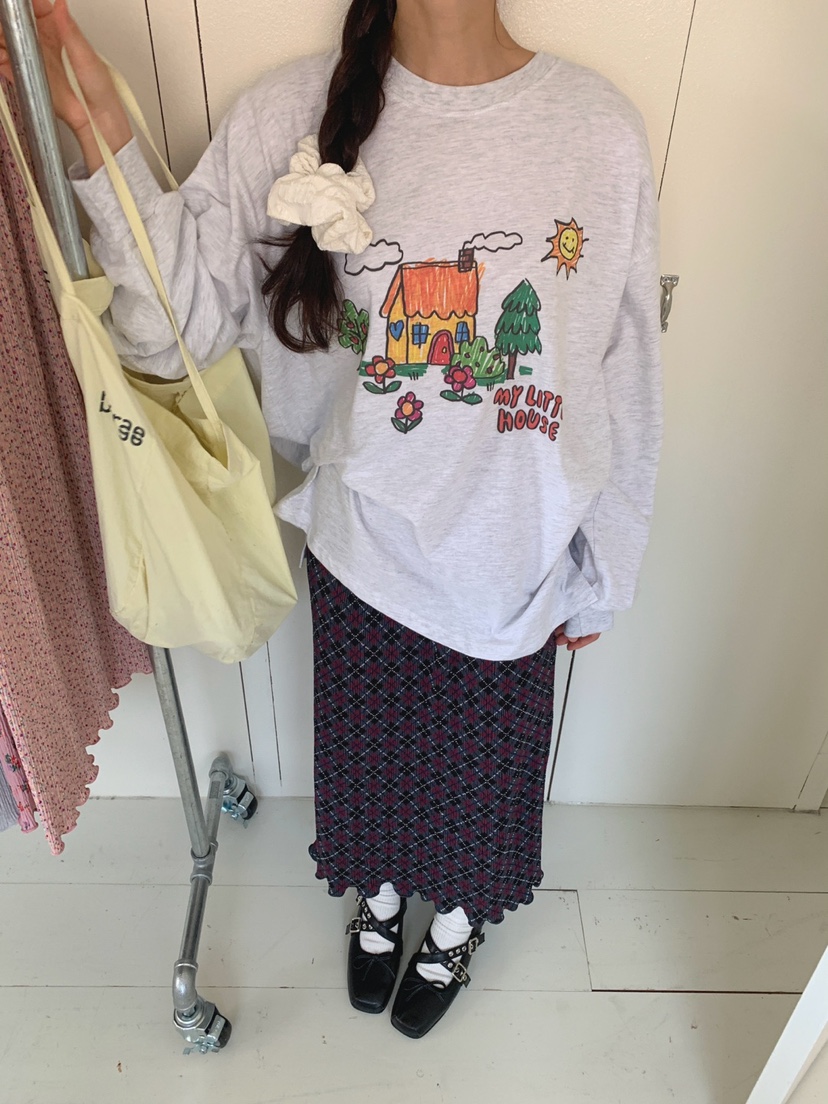 TOLL韓國代購㊣女裝新款休閑熱賣人氣職業真品時尚推薦長袖T恤TOLL長袖T恤