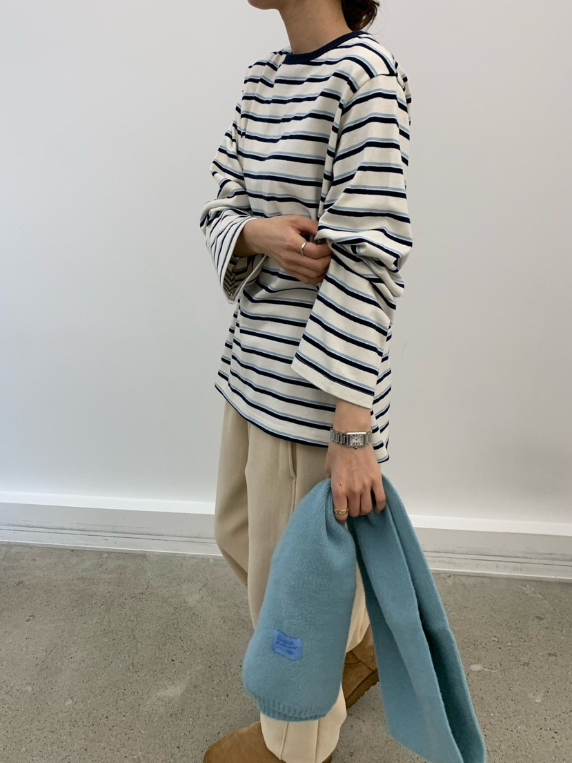 COBALT BLUE東大門㊣直郵女士新品時尚25秋冬職業推薦長袖T恤COBALT BLUE長袖T恤