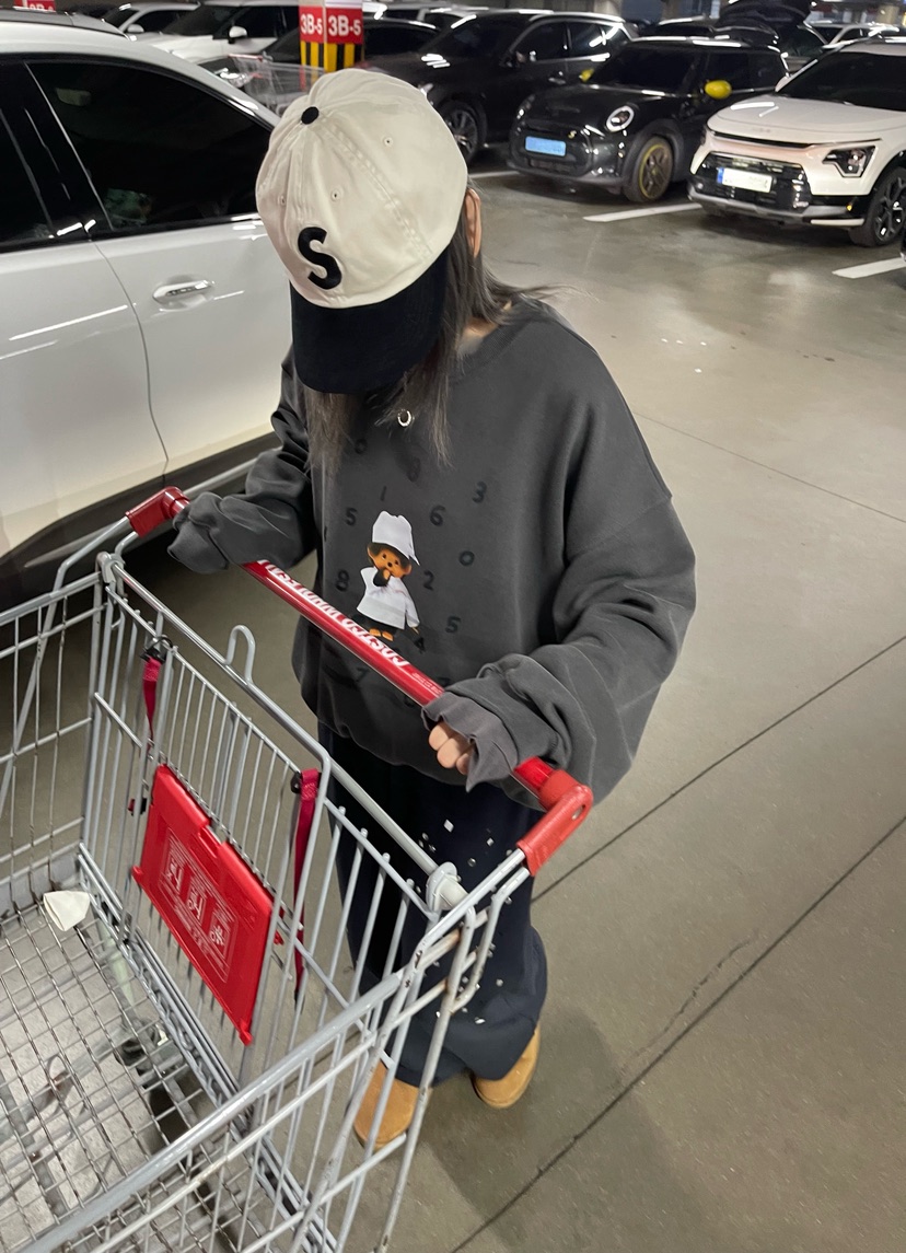 CRACKERS韓國代購㊣女裝新款時尚休閑真品25秋冬推薦熱賣衛衣CRACKERS衛衣
