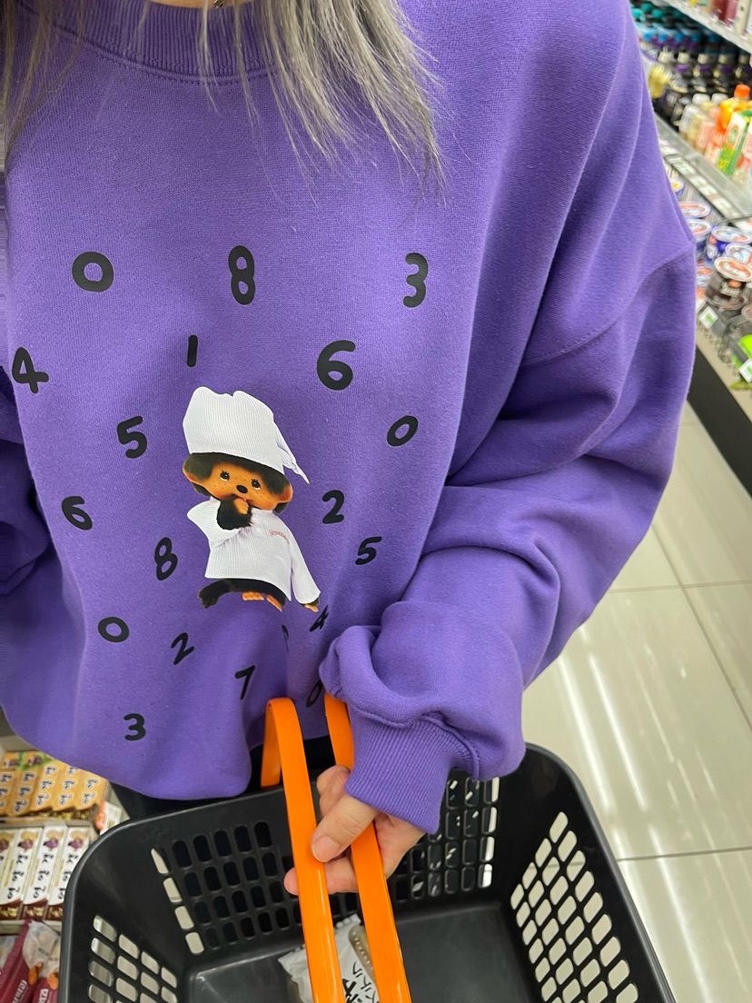 CRACKERS韓國代購㊣女裝新款時尚休閑真品25秋冬推薦熱賣衛衣CRACKERS衛衣