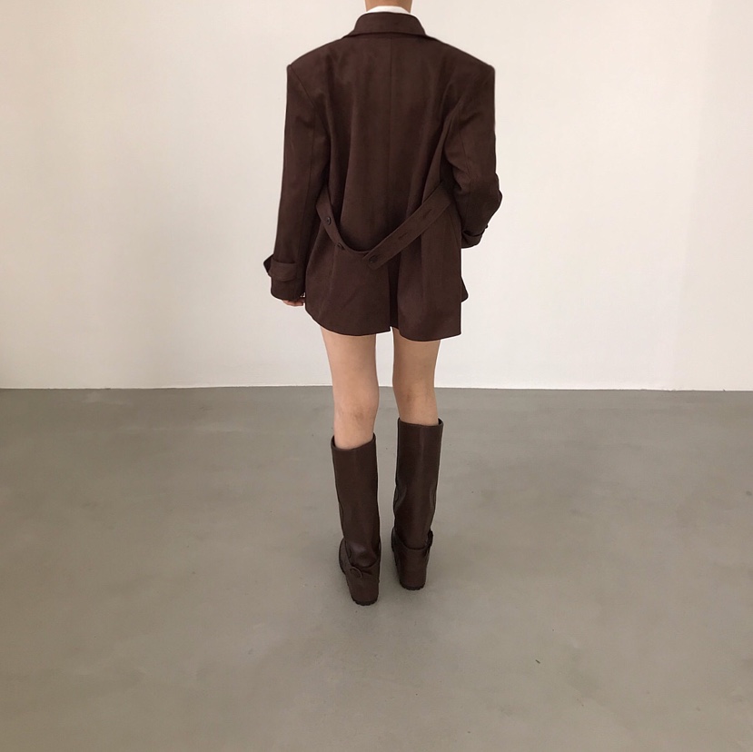 2TWO MOON韓國直郵㊣女士新品時尚真品休閑推薦熱賣職業夾克2TWO MOON夾克