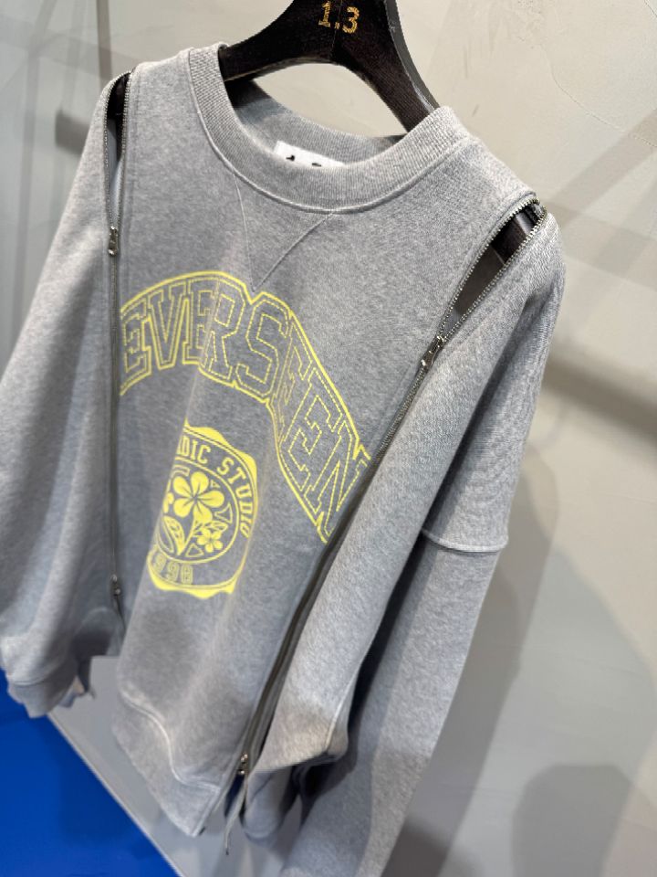 1.3東大門㊣代購女士新品職業推薦休閑時尚熱賣真品衛衣拉鏈1.3衛衣