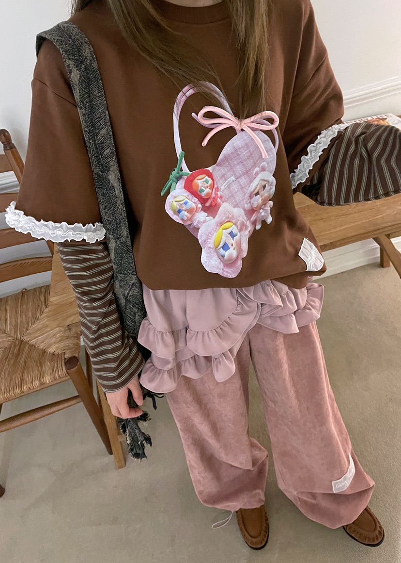 BOUTIQUE-L韓國代購㊣女裝新品時尚人氣職業休閑熱賣推薦衛衣BOUTIQUE-L衛衣